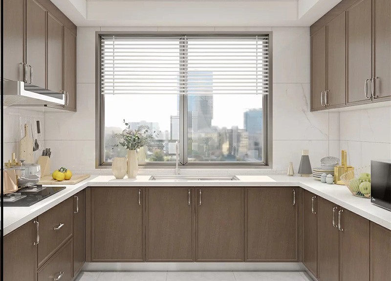 China Solid Wood Kitchen China Solid Wood Kitchen