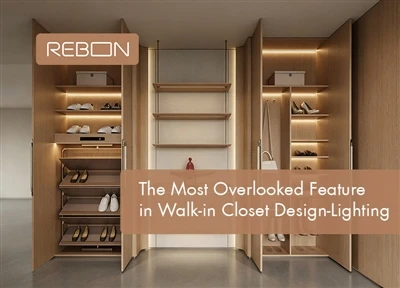 Karakteristik ki pi neglije nan Walk-in Closet Design