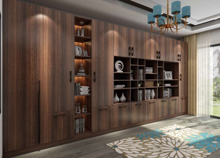 Custom Melamine Bookcase