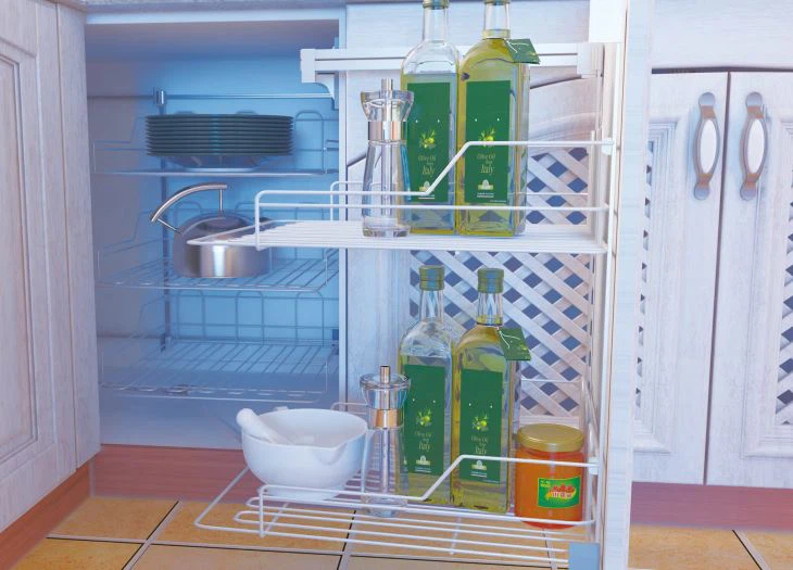 American Style PVC Kitchen Cupboards