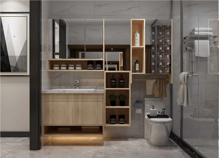 White Freestanding Vanity